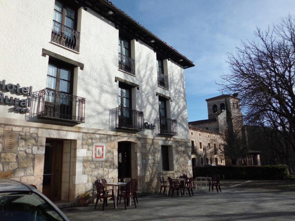 Hotel Rey Chindasvinto Covarrubias Buitenkant foto